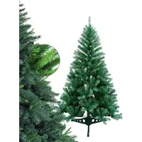Vigevee 120cm Künstlicher Weihnachtsbaum mit 220 Spitzen PVC, Tannenbaum mit Ständer, Christbaum Kunstbaum Grün