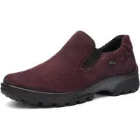 Ara Slipper "SAAS FEE", Damen, Gr. 4,5 (37,5), atmungsaktiv, rot (dunkelrot), Textil, unifarben, Schuhe Slipper, Freizeitschuh, Trekkingschuh mit Gore-Tex, G-Weite, Topseller