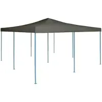 Markenlos Faltpavillon - 5 x 5 m - Antrazit