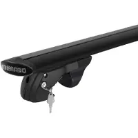 Menabo Fender Black | Dachträger Fiat - Toro 2016+ - Aluminium - Länge 120 cm - Tragkraft 90 kg - 2er-Pack