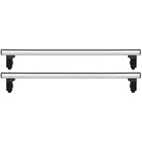 Menabo Professional Airdyn | Dachträger Fiat - Doblo Cargo 2000-2010 - Aluminium - Länge 135 cm - Tragkraft 100 kg - 2er-Pack
