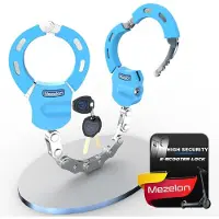 Sonstiges Handschellen-Schloss für E-Scooter, Fahrrad, E-Bike, Motorrad, Blau, Stil A
