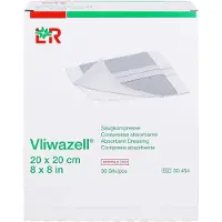 Lohmann & Rauscher GmbH & Co. KG Lohmann Rauscher Vliwazell Saugkompresse steril - 20 x 20 cm 30 Stück 30 St