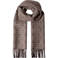 Hackett für Herren. HM0400111 Braune Bufanda Brnd (OSFA), Lässig, Wolle, Klassisch