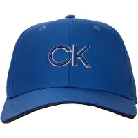 Calvin Klein - Baseball-Mütze für Herren, Emblem (Königsblau)