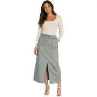 Vero Moda - "Tanne" Bleistiftrock für Damen (Balsam Grün)