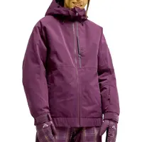 Roxy Snowboardjacke "20K Crystal Clear", Damen, Gr. M, schwarzberry wine, Obermaterial: 100% Polyester., Jacken Snowboardjacke