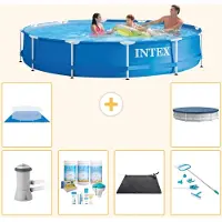 Intex Frame Pool Rund - 366x76 cm - 7-teilig S20468