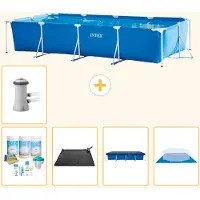 Intex Rechteckiger Frame Pool - 450x220x84 cm - 6-teilig S20064