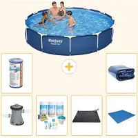 Bestway Steel Pro Rund - 366x76 cm - 7-teilig S21602