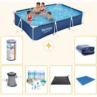 Bestway Steel Pro Rechteckig - 300x201x66 cm - 7-teilig S21570
