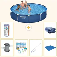 Bestway Steel Pro Rund - 366x76 cm - 7-teilig S21603