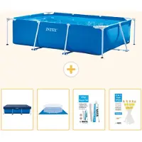 Intex Rechteckiger Frame Pool - 300x200x75 cm - 5-teilig S22350