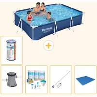 Bestway Steel Pro Rechteckig - 300x201x66 cm - 6-teilig S22088