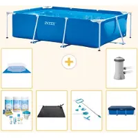 Intex Rechteckiger Frame Pool - 300x200x75 cm - 7-teilig S20042