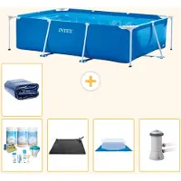 Intex Rechteckiger Frame Pool - 300x200x75 cm - 6-teilig S20054