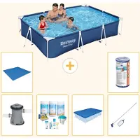 Bestway Steel Pro Rechteckig - 300x201x66 cm - 7-teilig S21563