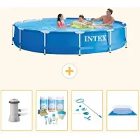 Intex Frame Pool Rund - 366x76 cm - 5-teilig S21028