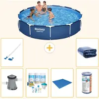 Bestway Steel Pro Rund - 366x76 cm - 7-teilig S21604
