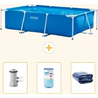 Intex Rechteckiger Frame Pool - 300x200x75 cm - 4-teilig S21254