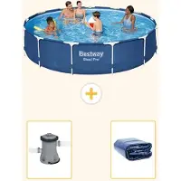 Bestway Steel Pro Rund - 396x84 cm - 3-teilig S22312