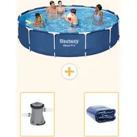 Bestway Steel Pro Rund - 396x84 cm - 3-teilig S22312