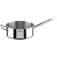 Inoxibar French Kochtopf Professional Line aus Edelstahl - Ø 28 cm - 8,5 L - Grau - Alle Wärmequellen einschließlich Induktion
