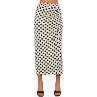 Bigdart Hochtaillierte Polka Dot Midi-Rock