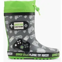 Cortina Gummistiefel Grau, Kinder, Größe: 33, Material: Gummi/Textil - Gummistiefel Grau, Kinder, Größe: 33, Material: Gummi/Textil - man - Grau