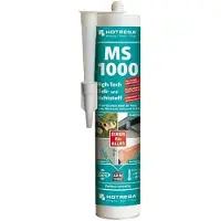 HOTREGA® GmbH MS 1000 High Tech Kleb- und Dichtstoff 4 x 290 ml transparent-kristallklar