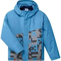 Adidas Terrex Minecraft Multi Climaproof 3in1 Kinder Isolationsjacke semi blue burst Größe 152 Wandern | Lifestyle Windabweisend Gewicht 0 kg