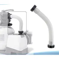 Welikera Intex kompatibler Poolschlauch 38mm, 40cm Ersatzschlauch für Filterpumpe, Verbindungsschlauch für Sandfilteranlagen und Pool Zubehör
