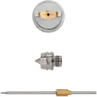 vidaXL HVLP Spritzpistole Düse 1,3 mm Düse Silber Edelstahl
