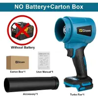 StarTech.com Akku Laubbläser - Turbo Gebläse - bürstenloser Motor 300000 RPM - 400 m/s Luftstrom - 21V akkubetrieben - ohne Akku und Ladegerät