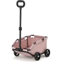 Aiorber Haustierwagen, kompakt und faltbar, 360° drehbare Wagenstange mit Sicherheitsschnalle für kleine Hunde
