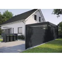 Osmo Einzelprofil Alu-Cladding Rhombus 6,8 x 200 x 1,9 cm anthrazit