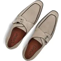 Greve Herren Business Schuhe Gouda 01 - Beige - Größe 45