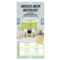 Sonstige Verlage Familienplaner 2027 Endlich mehr Weitblick! von Markus Grolik, 22 x 45 cm, 5 Spalten, mit Feiertagen
