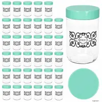MamboCat 36er Set Ida Aufbewahrungsglas 0,5L Vorratsgläser mint Müsli Nüsse