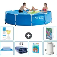 Intex Frame Pool Rund - 305x76 cm - 5-teilig S123