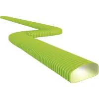 Atlantic PEHD Rohrleitung, halbsteif, mit 50x100 mm Querschnitt, 30 Meter Länge