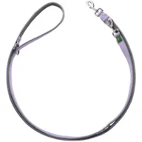 Hunter Verstellbare Führleine Neopren 15/200, lavendel/grau