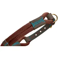 Hunter Halsband Malia S-M (50), schokobraun/dunkelbraun