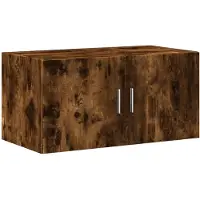 vidaXL Wandschrank Räuchereiche 80x42,5x40 cm Holzwerkstoff