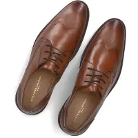 Stefano lauran Herren Business Schuhe Msh0010098 - Cognac - Größe 45