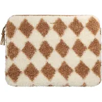 Selencia Teddy Laptop Hülle 15-16 Zoll - Laptop Sleeve - Checks