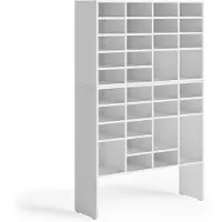 Vicco Schuhschrank-Set Lysander, Weiss, 104.2 x 65.5 cm 2 Teile