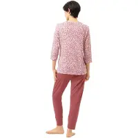 Mey Leo-Pyjama Serie Sleepy Leo Bridal Rose | Größe 42