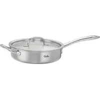 Fissler Bratpfanne "M5 Pro-Ply, Edelstahl-Pfanne" Edelstahl 18/10 5-lagiges Mehrschichtmaterial für präzise Temperaturkontrolle