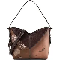 Anekke Schultertasche Umhängetasche Voyage Shoulder Bag Multicolor braun